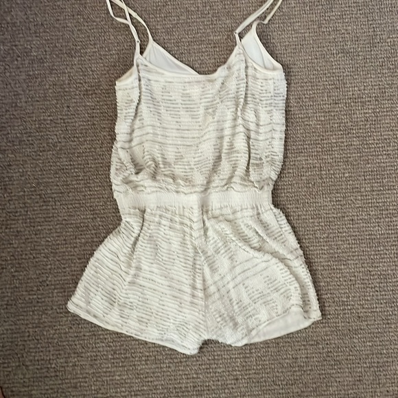 Parker ‘Harrison’ Embellished Beaded Sequin Romper - Picture 3 of 4